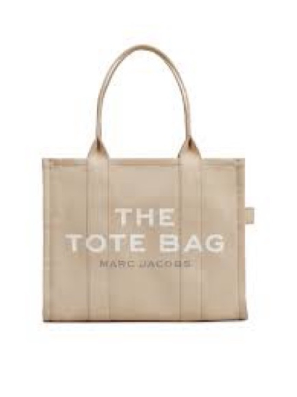 Marc Jacobs The Tote Bag in Beige  Canvas Carry-All large